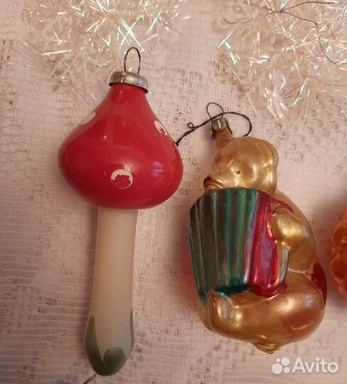 Редкие елочные игрушки СССР часть1