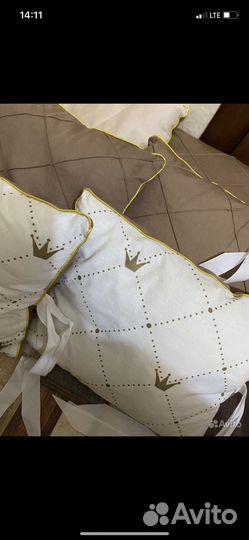 Бортики на детскую кроватку