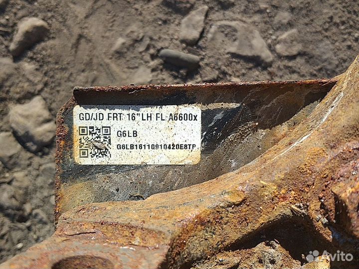 Кулак поворотный передний левый Kia Ceed JD 1.6