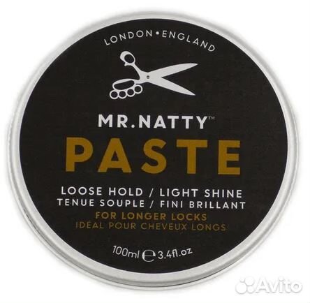 Воск для волос, Паста для укладки MR. natty WAX