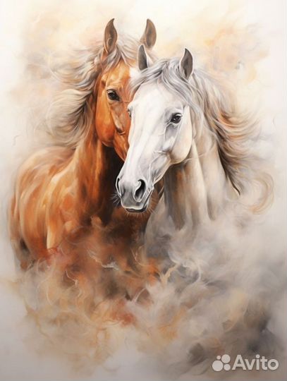 Картина маслом на холсте большая