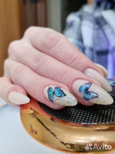 Наращивание ногтей на дому