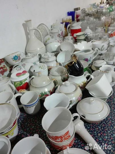 Хрусталь, фарфор, керамика СССР