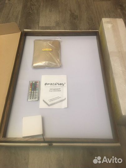 Светодиодный стол-песочница