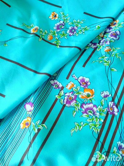 Ткань, 3 отреза: 2 шт. по 2,20 м, 1 шт -5,20 м