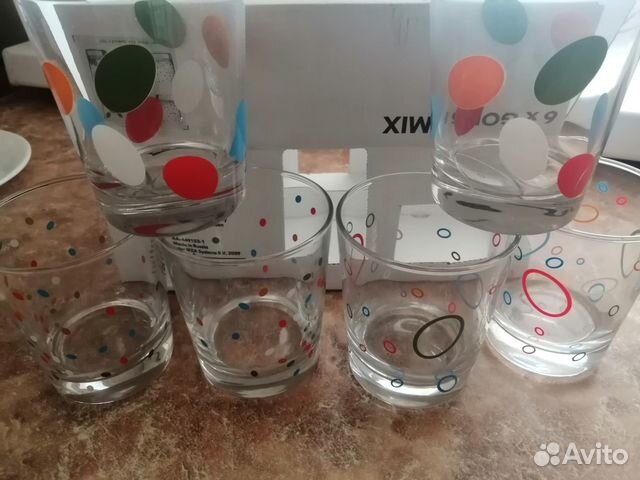 Набор стаканов для напитков икеа