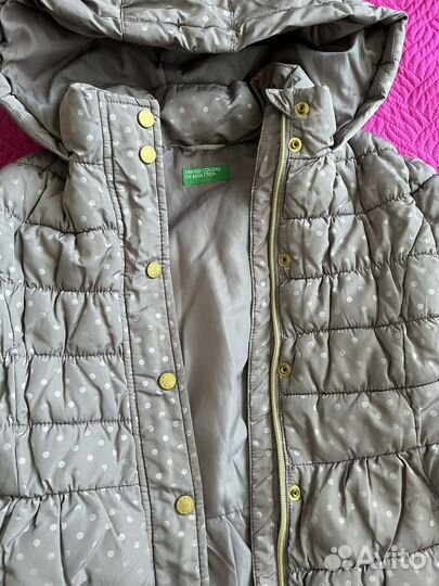 Куртка для девочки benetton 152