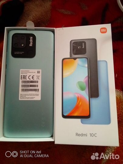 Xiaomi Redmi 10C, 4/128 ГБ