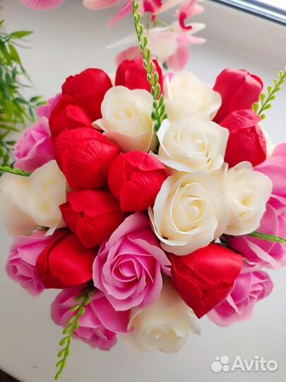 Мыльные розы