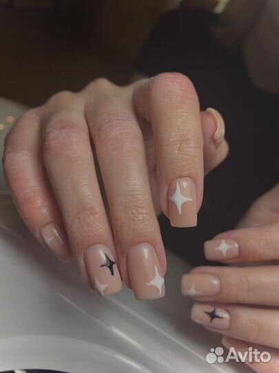 Маникюр гель лак