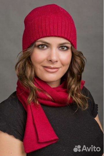 Шапка и шарф для девочки