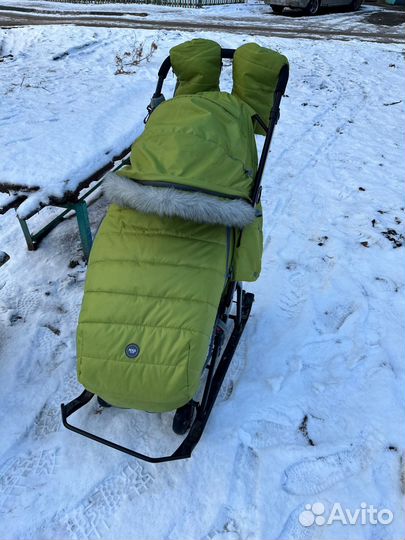 Санки коляска ника