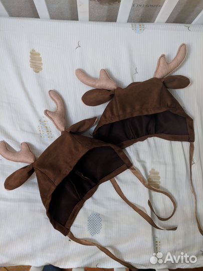 Чепчик с рожками