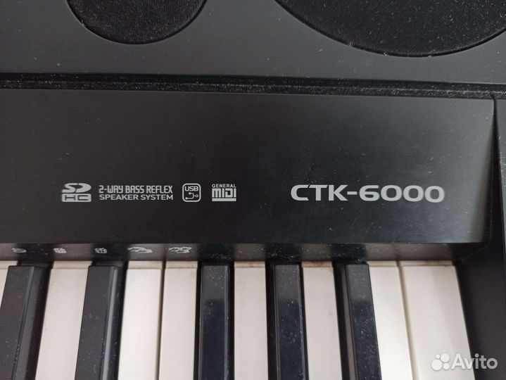 Синтезатор casio ctk 6000