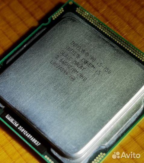 Процессор intel core i5 750 в отличном состоянии