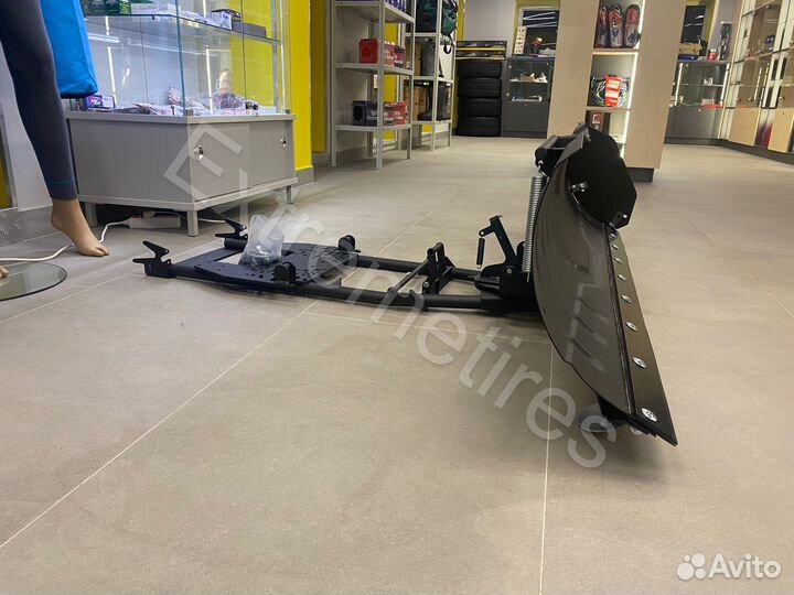 Снегоотвал для квадроцикла 1,5м быстросъем atviron