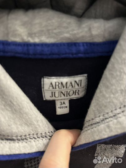 Джинсовка gloria-jeans + худи Armani Junior ориг