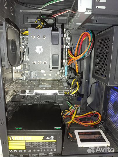 Материнская плата с процессором, коплект