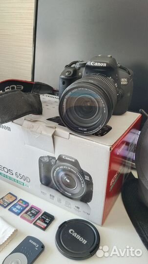 Зеркальный Canon 650D kit 18-135mm STM