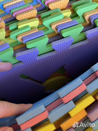 Развивающий коврик пазл Play the Game