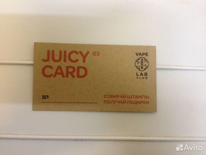 Визитки и бирки крафт