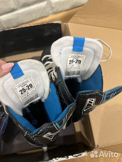 Коньки раздвижные детские nordway 25-29