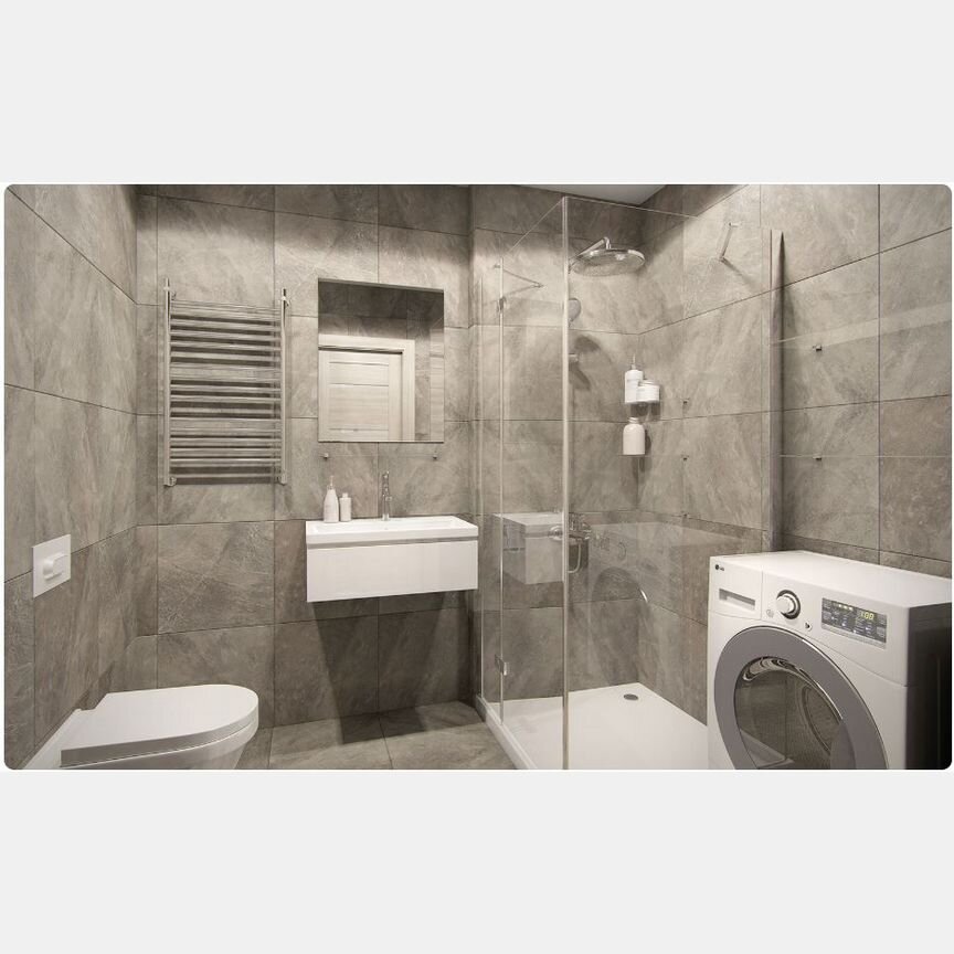 2-к. апартаменты, 61,7 м², 10/25 эт.