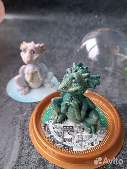 Мыло ручной работы, дракон Валера