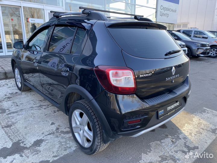 Renault Sandero Stepway 1.6 МТ, 2017, 53 820 км