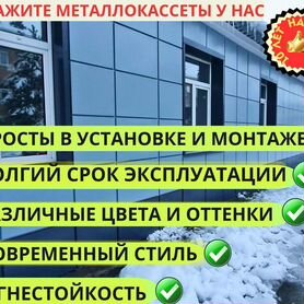 Металокассеты фасадные