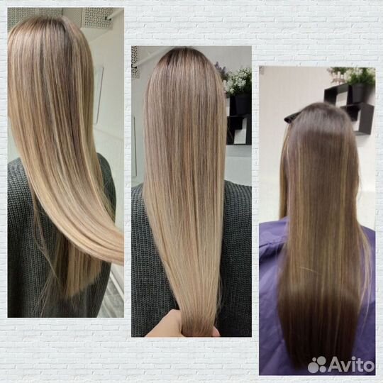 Окрашивание волос. Блонд, Айертач, Мелирование