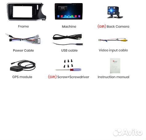 Штатная магнитола Honda City Grace 1 Android