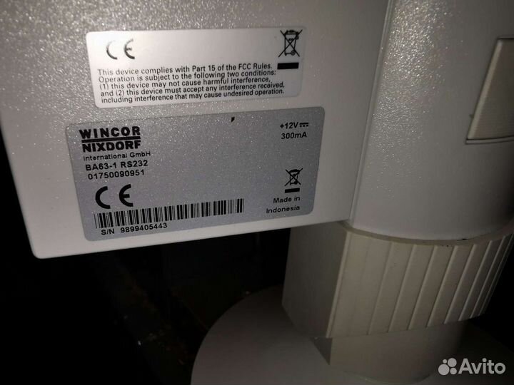 Дисплей покупателя wincor nixdorf ba63-1