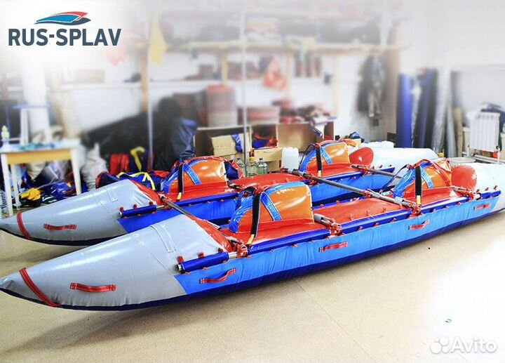 Катамаран спортивный 4 местный