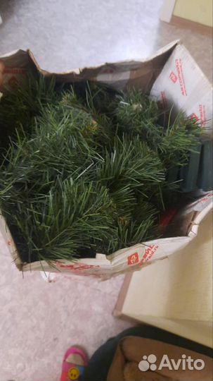 Ель искуственная бу