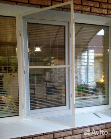 Установка москитных сеток