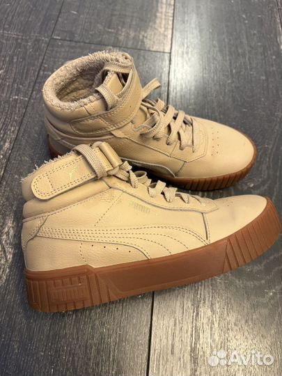 Высокие кроссовки puma 36