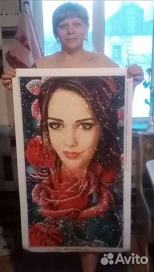 Алмазная мозаика по фото - производство