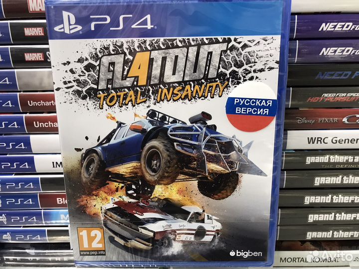 Flat out4/ps4/магазин Аладдин