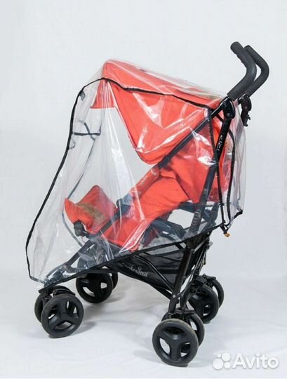 Дождевик на прогулочную коляску