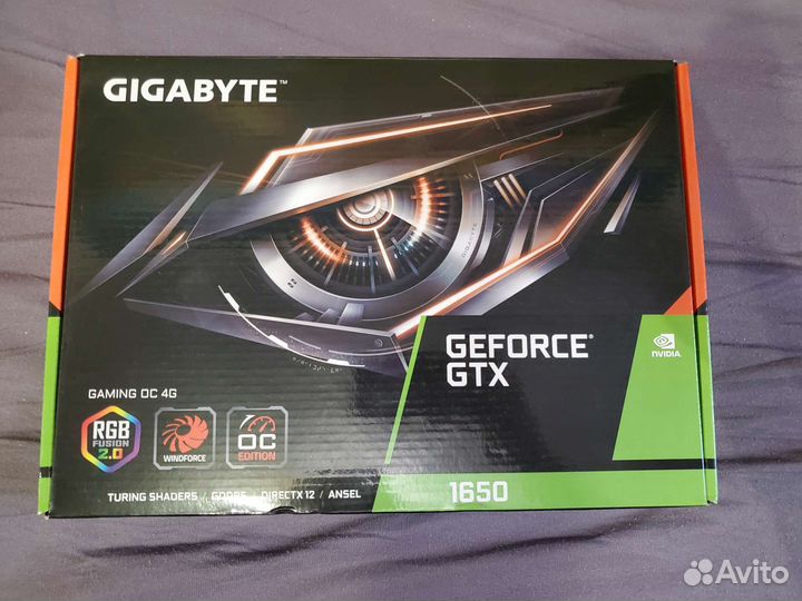 Видеокарта Gigabyte GeForce GTX 1650