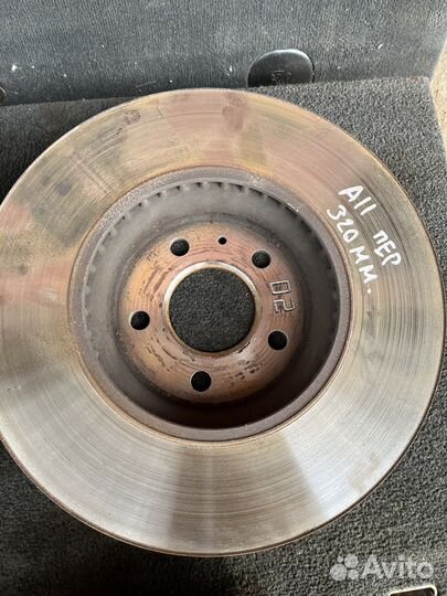 Тормоза audi 320мм a4 b8 allroad A5 8t