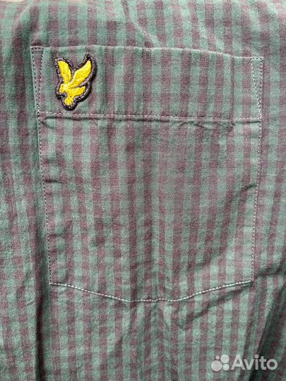 Рубашка Lyle And Scott Gingham Check Shirt Black/G