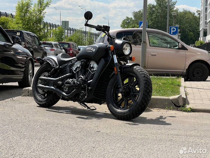 Indian scout bobber