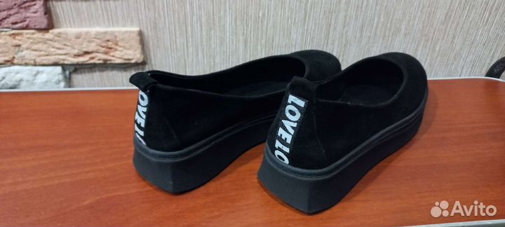 Балетки на платформе