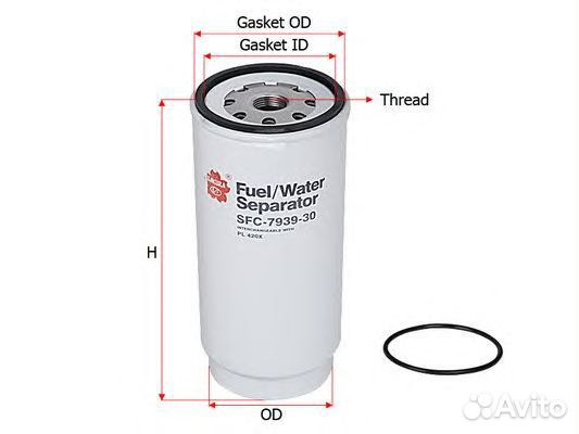 Фильтр топливный