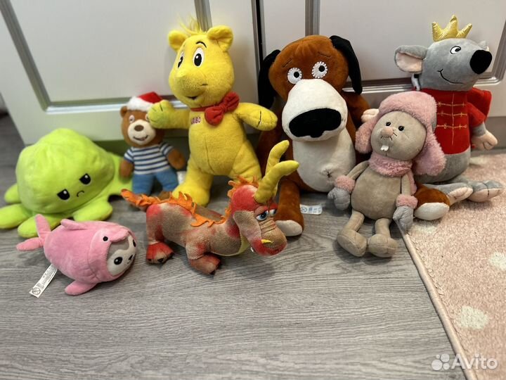 Мягкие игрушки пакетом