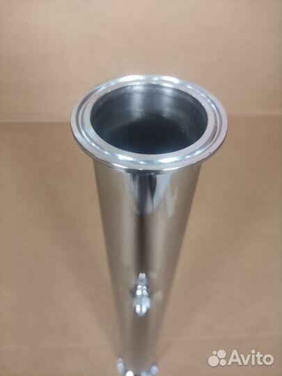 Царга нерж. 50 см. с Ниппелем (Кламп 2