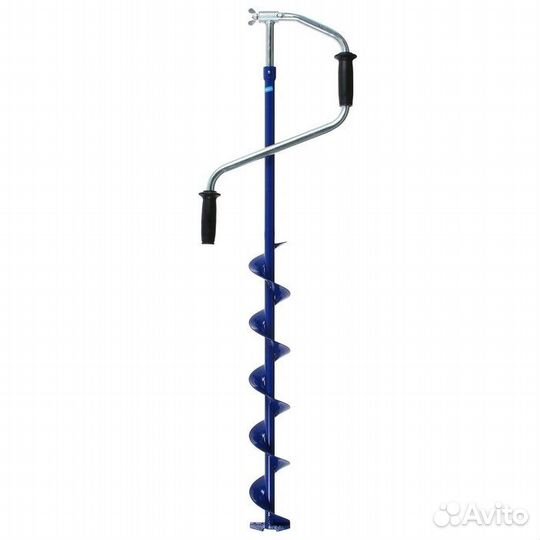 Ледобур 'Патриот', телескопический, 100 мм, лезвие