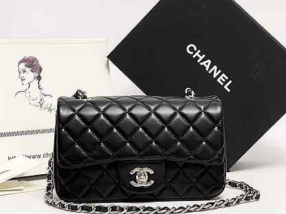 Сумка chanel натуральная кожа